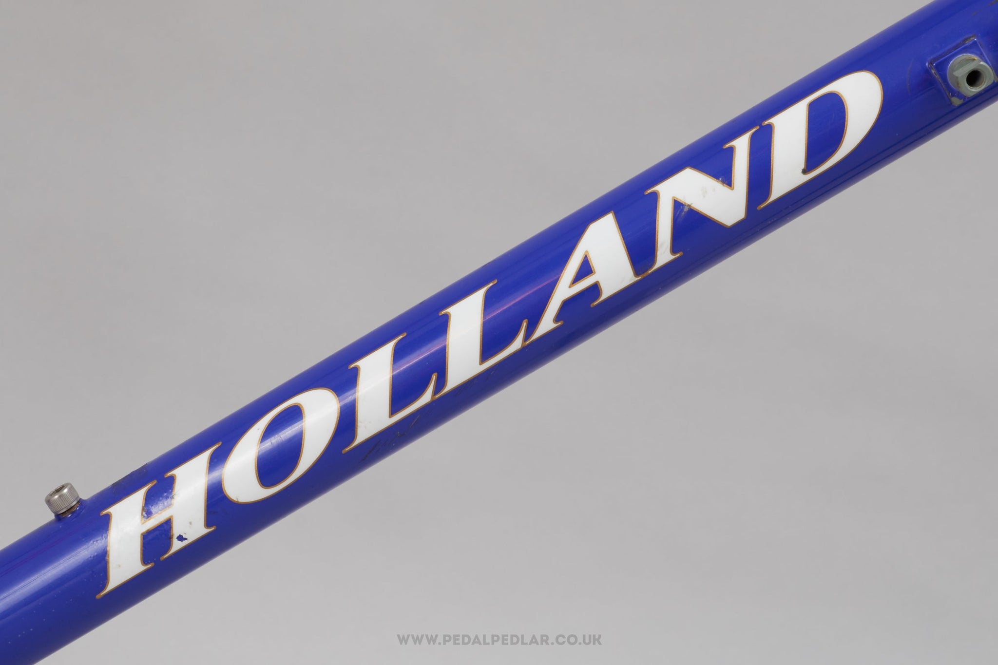 55.5cm Bill Holland Vintage American Steel Road Bike Frame Set - Pedal Pedlar - Bike Frames For Sale