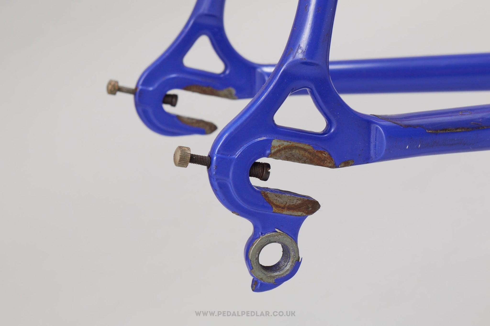 55.5cm Bill Holland Vintage American Steel Road Bike Frame Set - Pedal Pedlar - Bike Frames For Sale