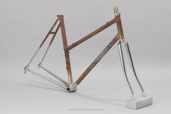 52cm Unbranded 'Donna' NOS Vintage Steel Step-Through Bike Frame Set - Pedal Pedlar - Framesets For Sale