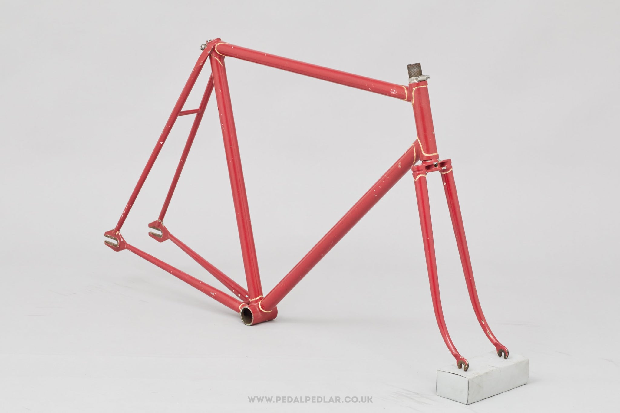 Steel top track frameset