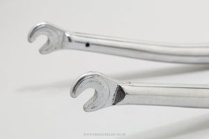 Unbranded Chromed Classic 700c/28" 1" Threaded Steel Forks - Pedal Pedlar - Bike Parts For Sale