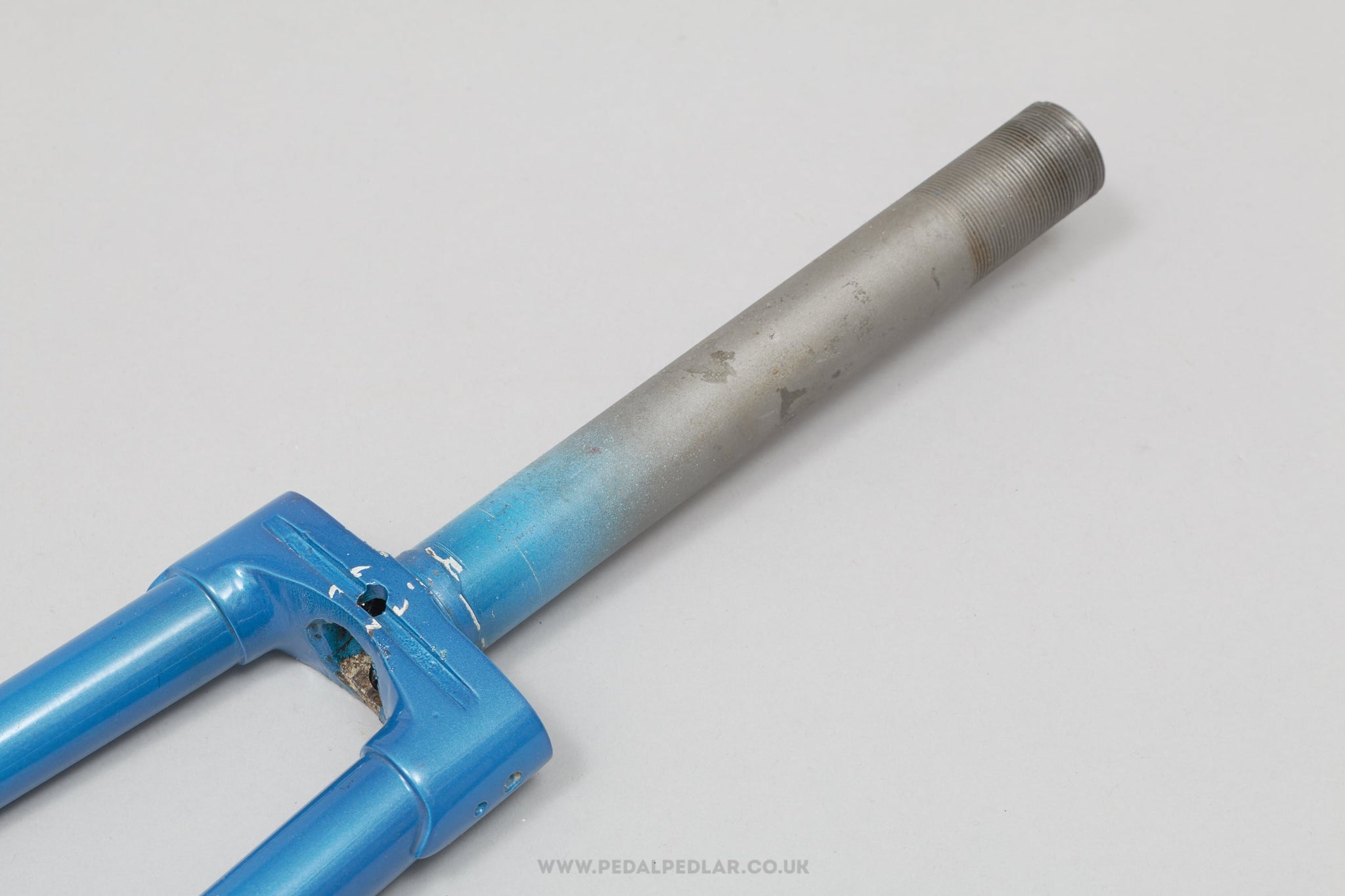 Steel track fork top