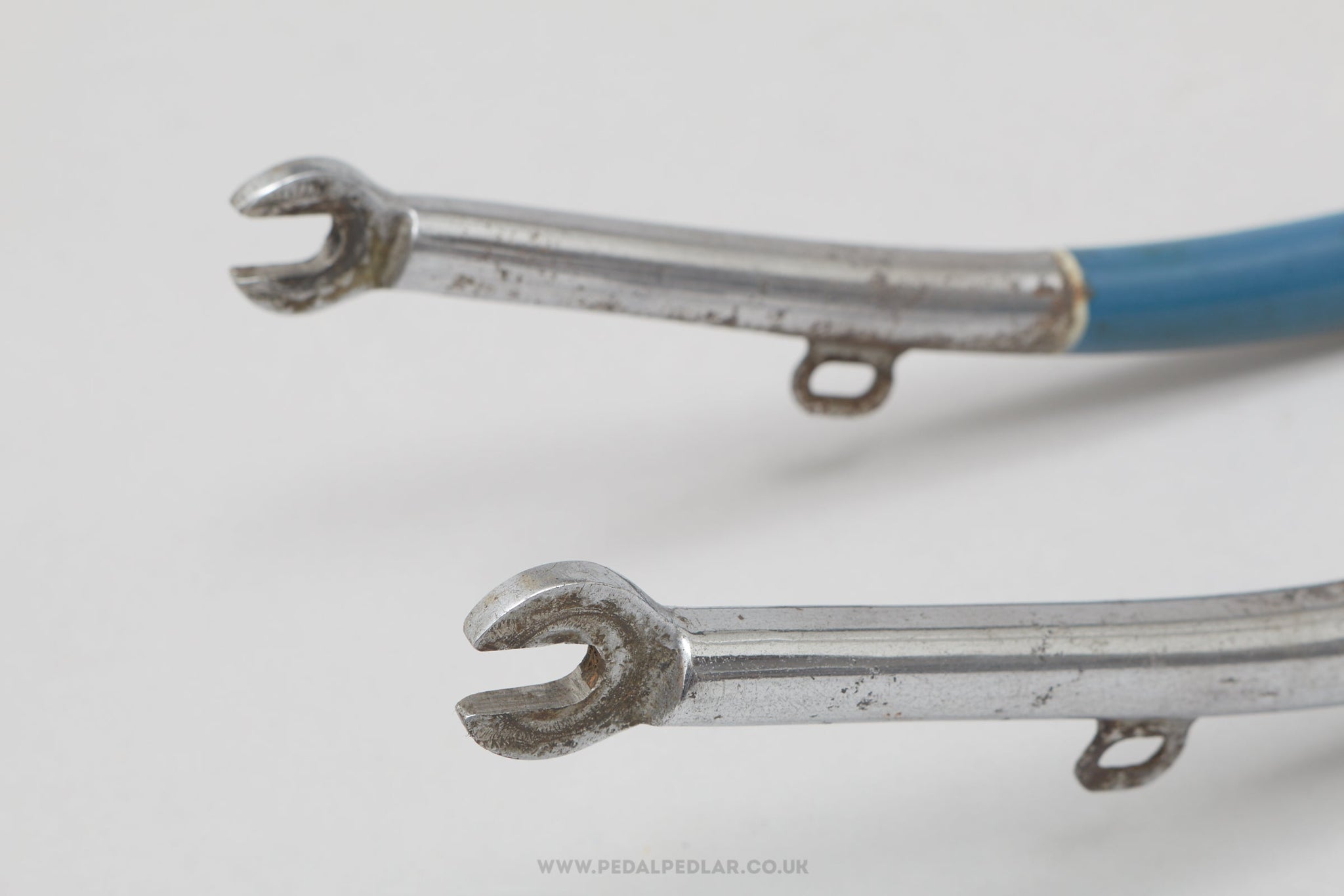 Macleans Featherweight Vintage 27" 1" Threaded Steel Forks - Pedal Pedlar - Bike Parts For Sale