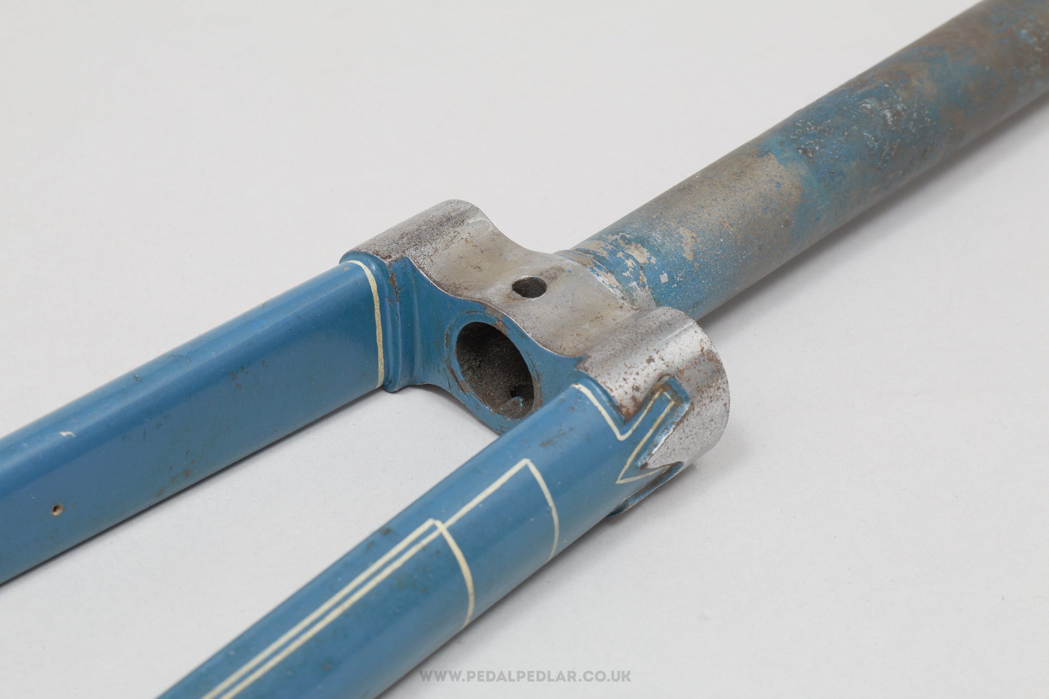 Macleans Featherweight Vintage 27" 1" Threaded Steel Forks - Pedal Pedlar - Bike Parts For Sale