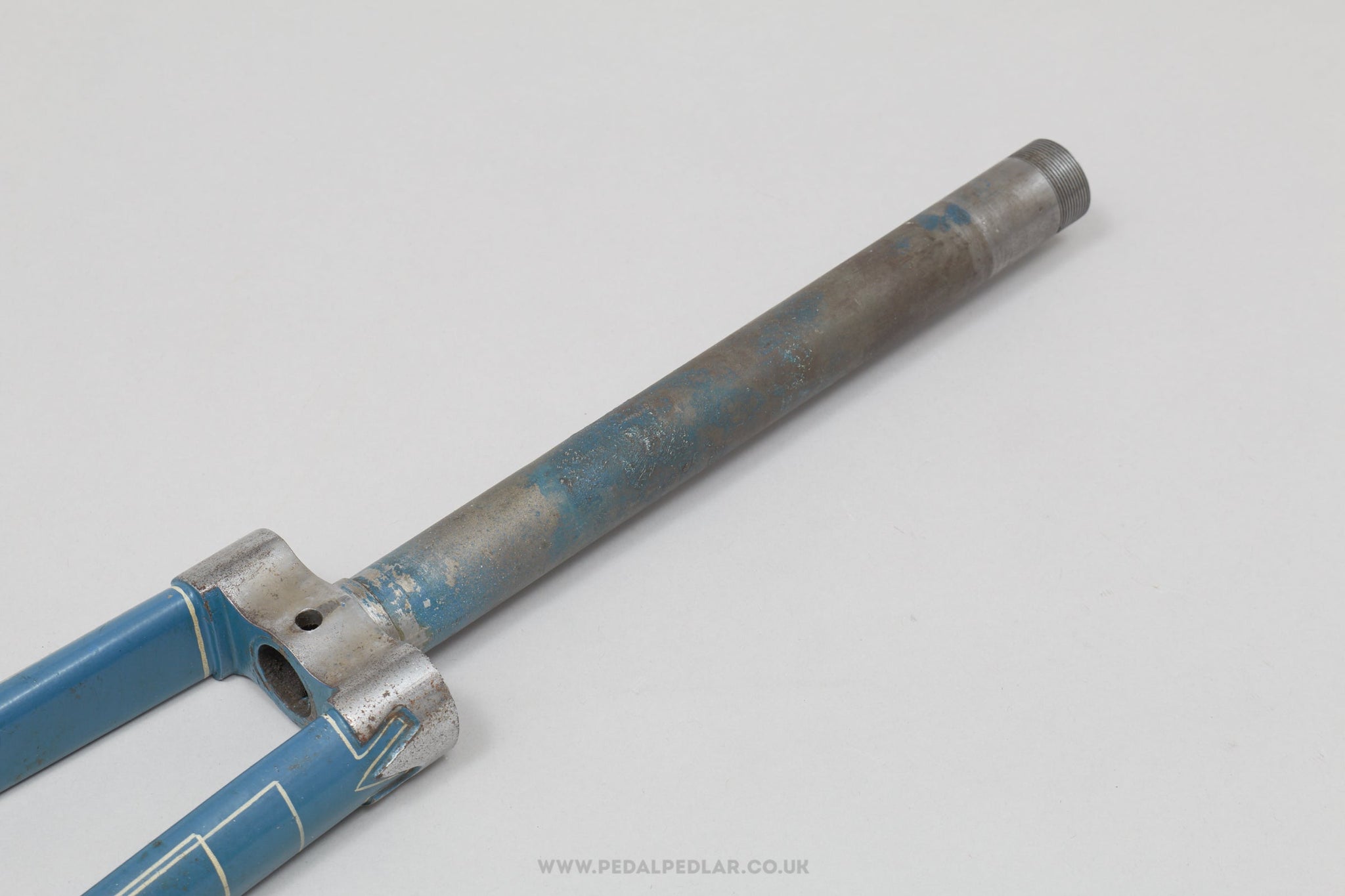 Macleans Featherweight Vintage 27" 1" Threaded Steel Forks - Pedal Pedlar - Bike Parts For Sale