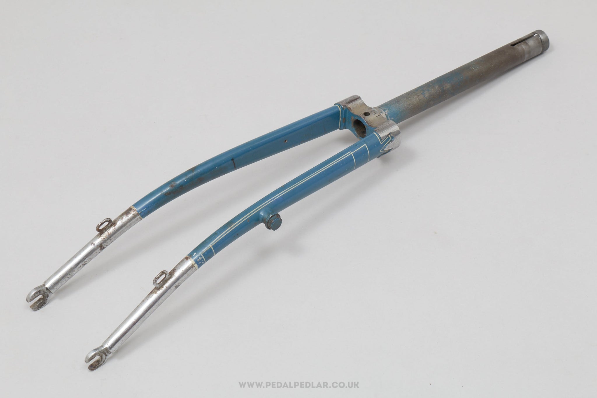 Macleans Featherweight Vintage 27" 1" Threaded Steel Forks - Pedal Pedlar - Bike Parts For Sale