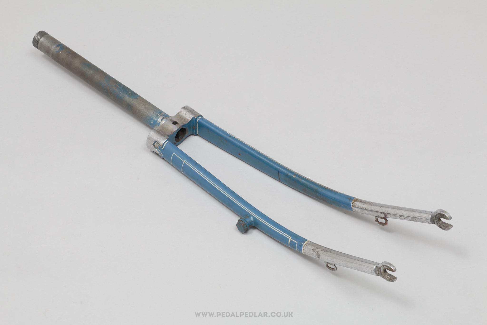 Macleans Featherweight Vintage 27" 1" Threaded Steel Forks - Pedal Pedlar - Bike Parts For Sale