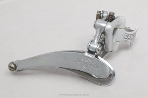 Campagnolo Record (1052/1) 1st Gen Modified Vintage Clamp-On 28.6 mm Front Derailleur / Mech - Pedal Pedlar - Bike Parts For Sale