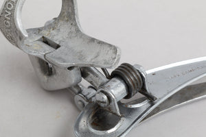 Campagnolo Record (1052/1) 1st Gen Modified Vintage Clamp-On 28.6 mm Front Derailleur / Mech - Pedal Pedlar - Bike Parts For Sale