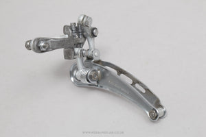 Campagnolo Nuovo / Super Record (1052/NT / 0104007) 8th Gen 4-Hole c.1979 Vintage Clamp-On 28.6 mm Front Derailleur / Mech - Pedal Pedlar - Bike Parts For Sale