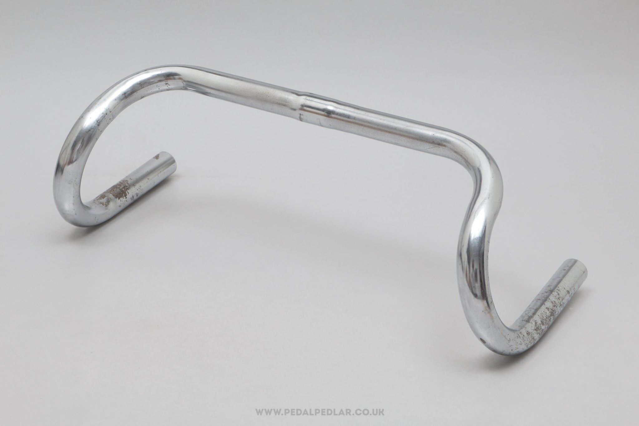 Unbranded Steel Vintage 39 cm Randonneur Drop Handlebars - Pedal Pedlar - Bike Parts For Sale