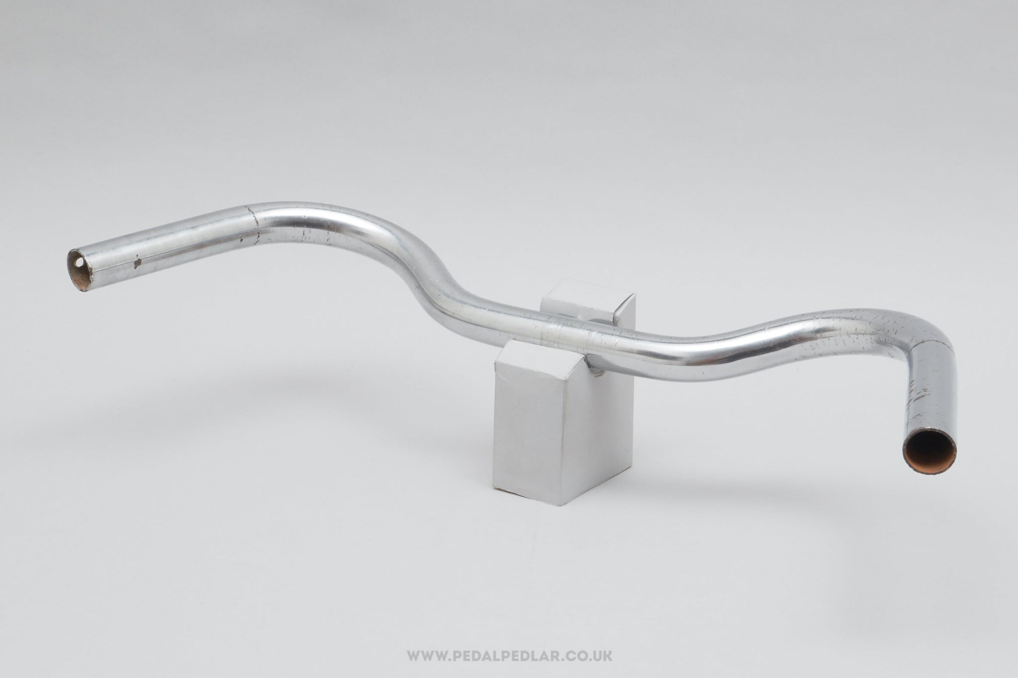 Moustache Lenker Lenkerbügel Vintage silber poliert | Studio Brisant Moustache Lenker Lenkerbügel Vintage silber poliert | Studio Brisant