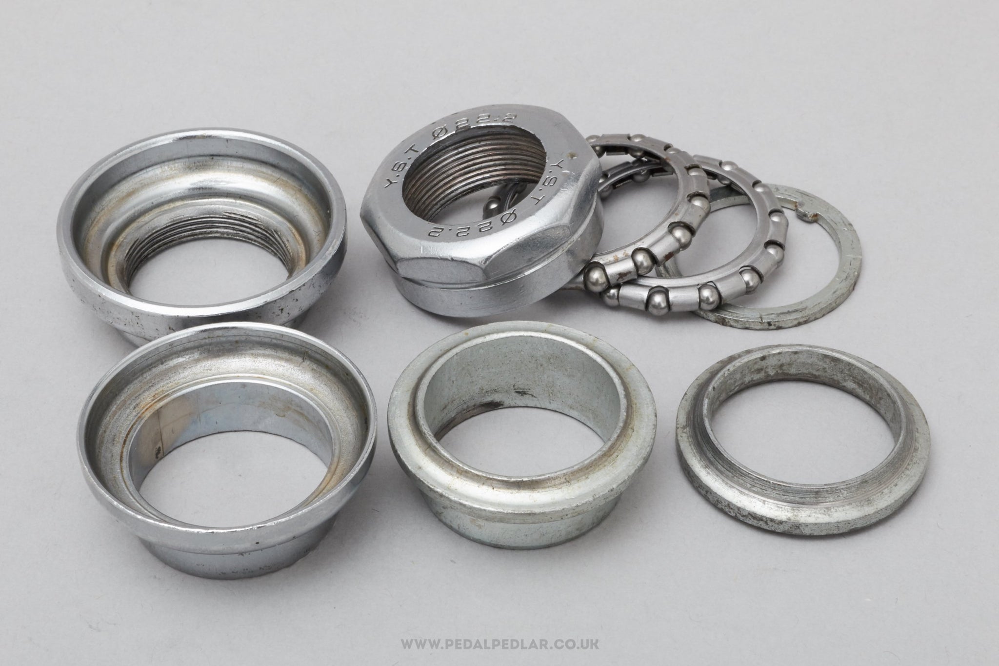 YST Steel Vintage 1" Threaded Headset - Pedal Pedlar - Bike Parts For Sale