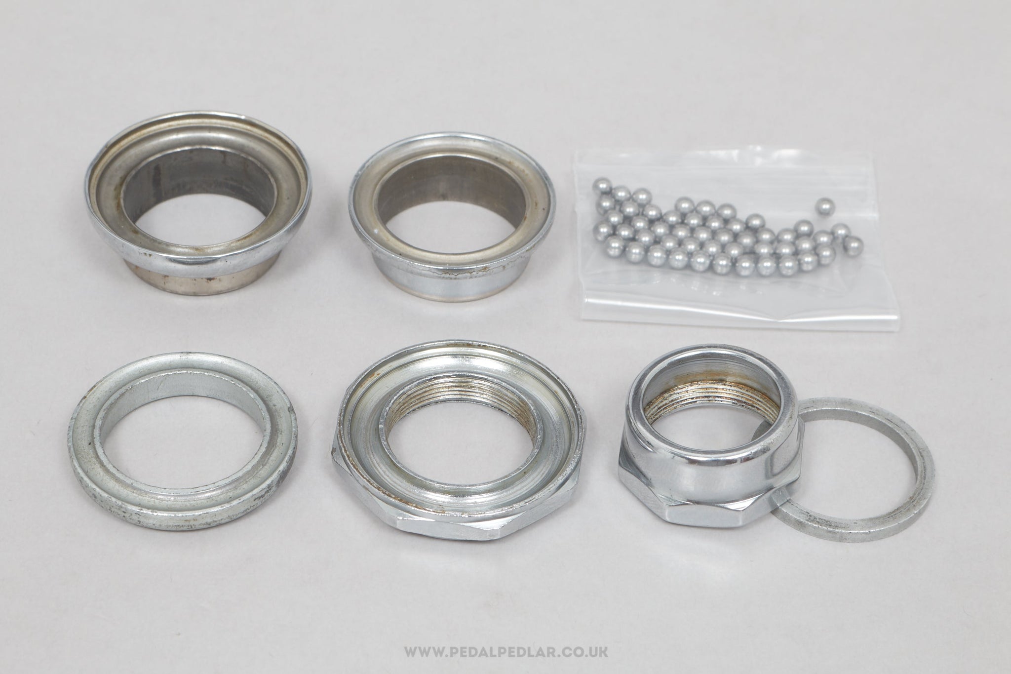 Unbranded Vintage 1" Threaded French Headset - Pedal Pedlar - Bike Parts For Sale