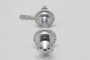 Campagnolo Gran Sport / Cambio Corsa (1001/1) FB Made 'Open C' Vintage 36h Front Hub - Pedal Pedlar - Bike Parts For Sale