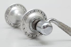 Campagnolo Nuovo Tipo / Gran Sport (1264) Small Flange c.1976 Vintage 36h Front Hub - Pedal Pedlar - Bike Parts For Sale