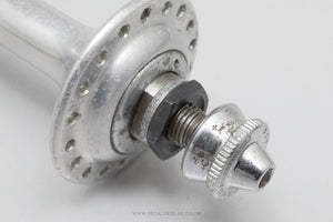 Campagnolo Nuovo Tipo / Gran Sport (1264) Small Flange c.1976 Vintage 36h Front Hub - Pedal Pedlar - Bike Parts For Sale