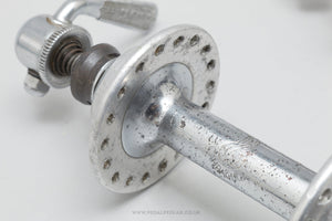 Campagnolo Gran Sport (1006/A) Small Flange Early Version Vintage 36/36h Hubs - Pedal Pedlar - Bike Parts For Sale