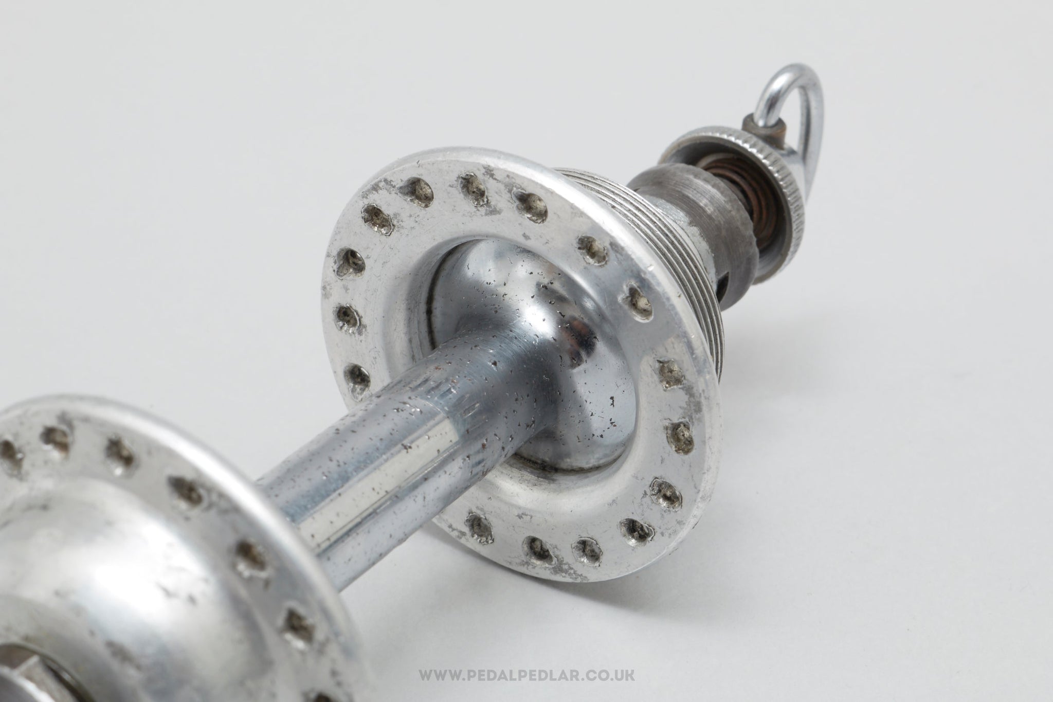 Campagnolo Gran Sport (1006/A) Small Flange Early Version Vintage 36/36h Hubs - Pedal Pedlar - Bike Parts For Sale