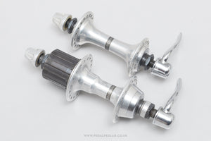 Shimano 600 EX (HB-6207 / FH-6208) c.1986 Vintage 36/36h Hubs - Pedal Pedlar - Bike Parts For Sale