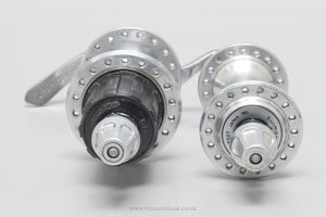 Shimano 600 EX (HB-6207 / FH-6208) c.1986 Vintage 36/36h Hubs - Pedal Pedlar - Bike Parts For Sale