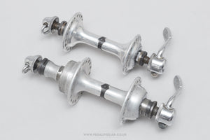 Campagnolo Nuovo/Super Record (1034) Small Flange Vintage 36/36h Hubs - Pedal Pedlar - Bike Parts For Sale
