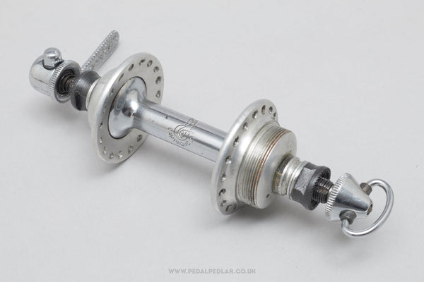 Campagnolo Gran Sport (1006/2) Small Flange Early Version 'Open C' Vintage 36h Rear Hub - Pedal Pedlar - Bike Parts For Sale