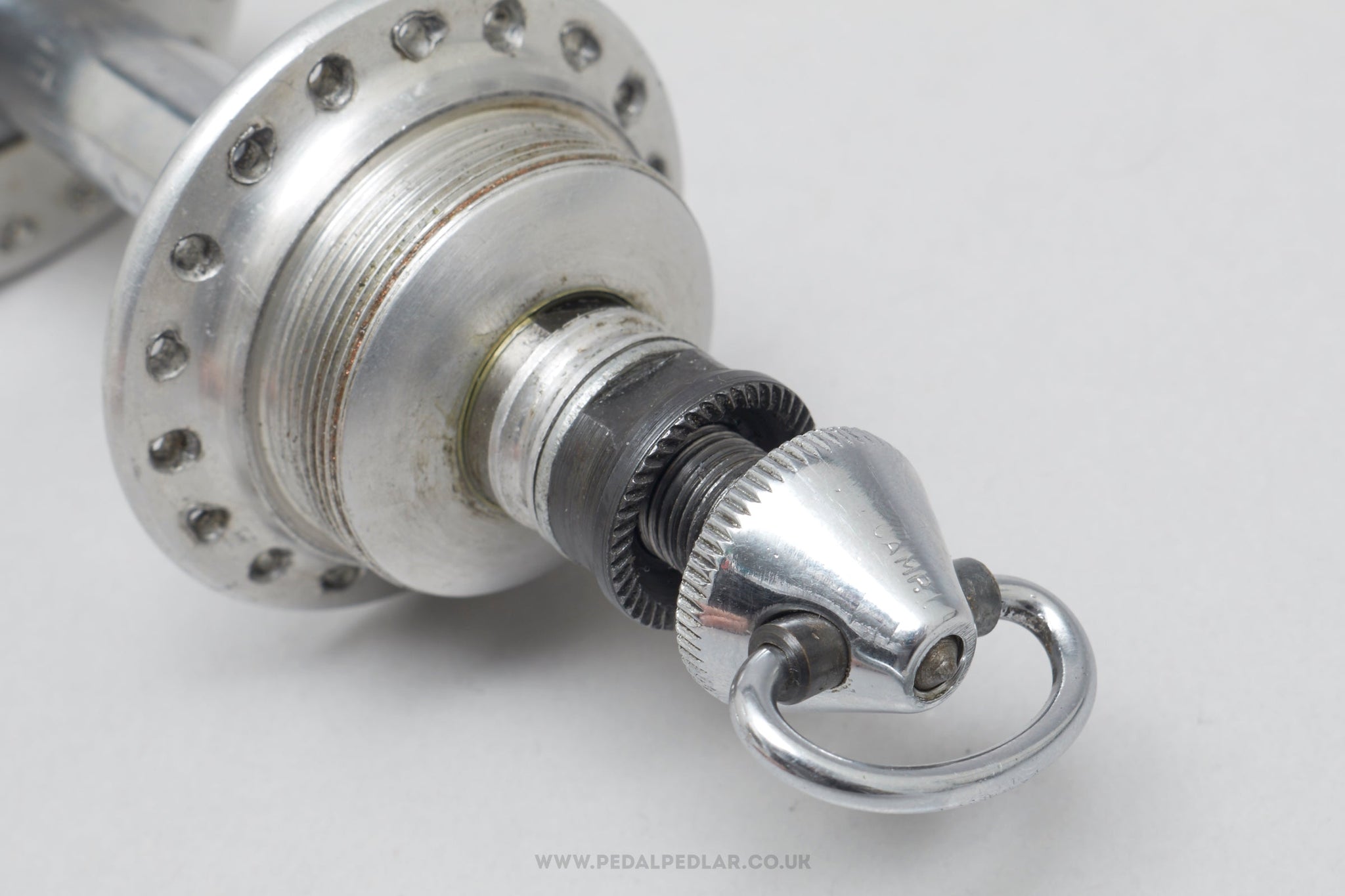 Campagnolo Gran Sport (1006/2) Small Flange Early Version 'Open C' Vintage 36h Rear Hub - Pedal Pedlar - Bike Parts For Sale