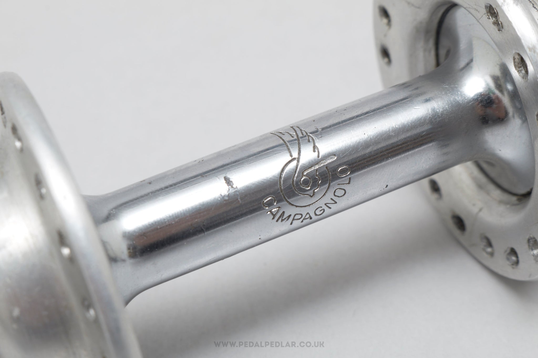 Campagnolo Gran Sport (1006/2) Small Flange Early Version 'Open C' Vintage 36h Rear Hub - Pedal Pedlar - Bike Parts For Sale