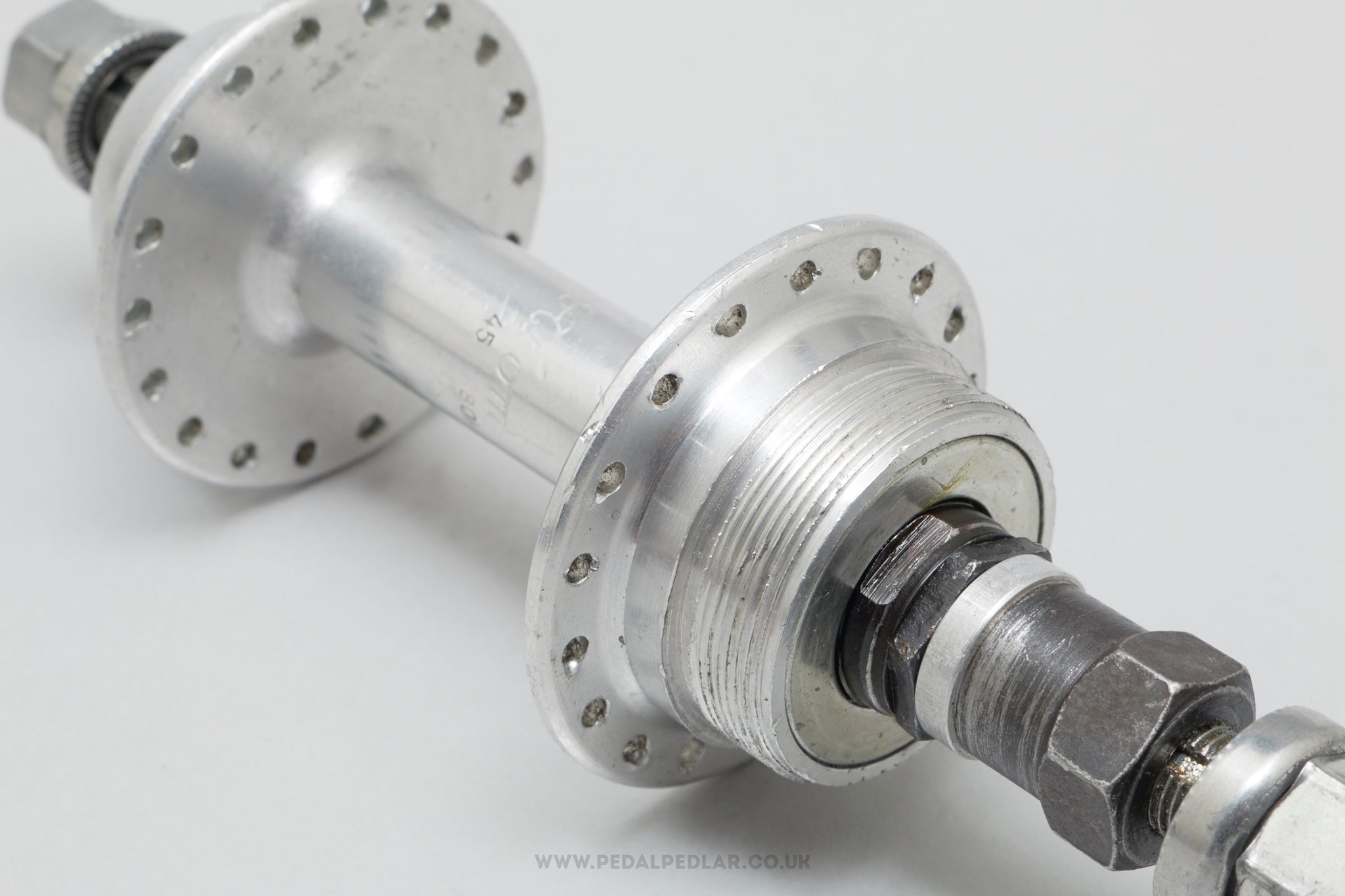 Atom Small Flange c.1980 Vintage 36h Rear Hub - Pedal Pedlar - Bike Parts For Sale