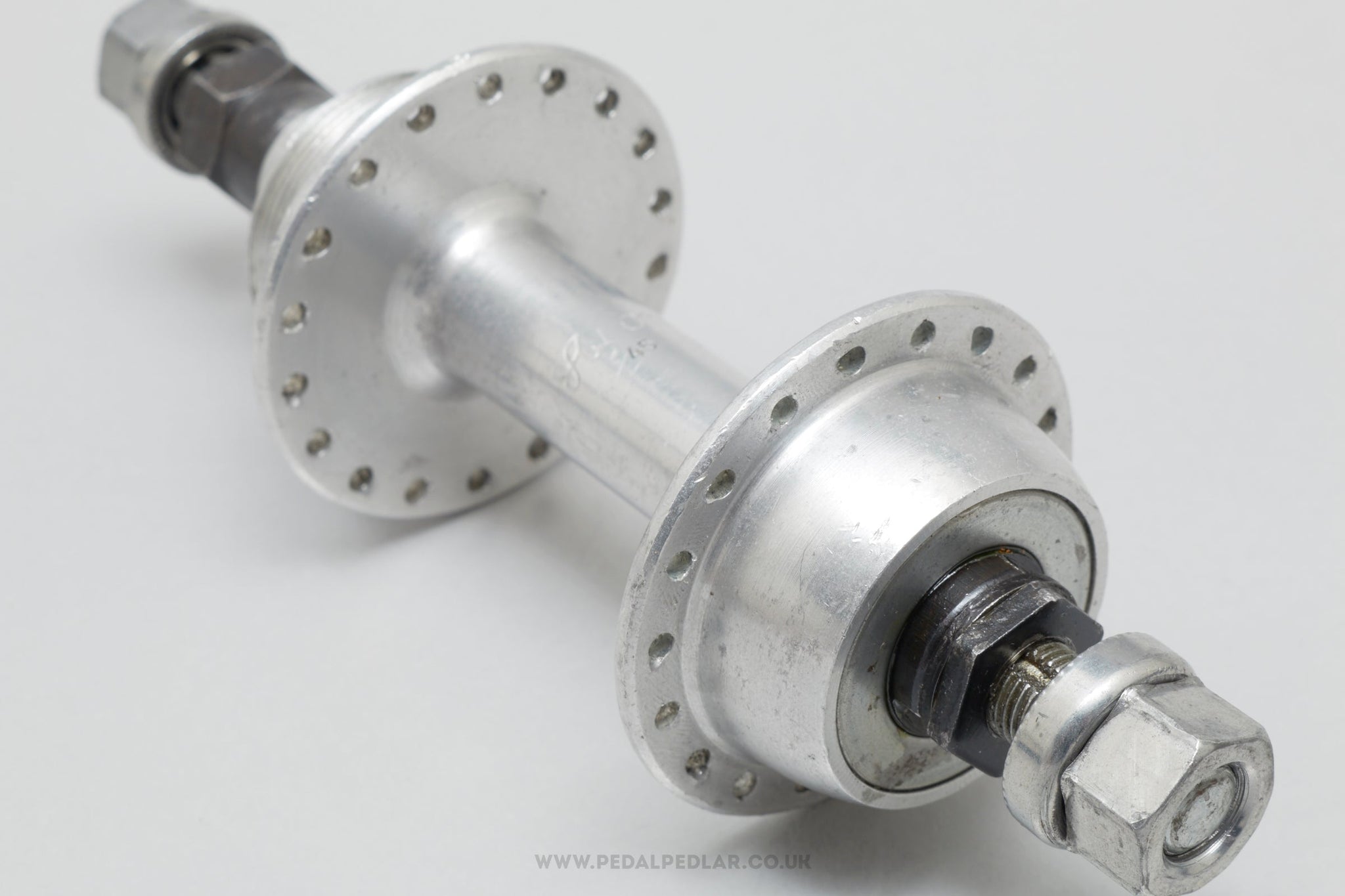 Atom Small Flange c.1980 Vintage 36h Rear Hub - Pedal Pedlar - Bike Parts For Sale