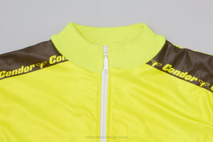 Impsport Condor Neon Yellow Training Large Vintage Winter Cycling Jacket - Pedal Pedlar - Clothing For Sale