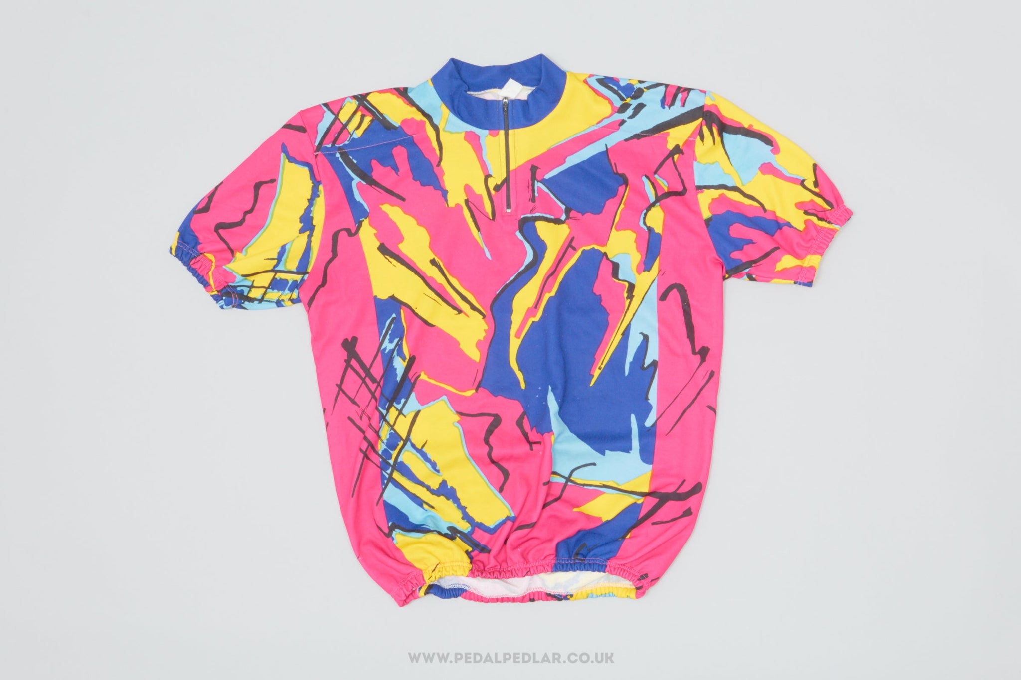 Multi coloured cycling jersey outlet