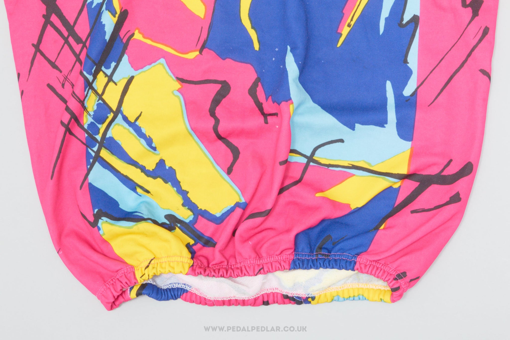 Multi-Coloured / Patterned Large Vintage Cycling Jersey - Pedal Pedlar - Clothing For Sale
