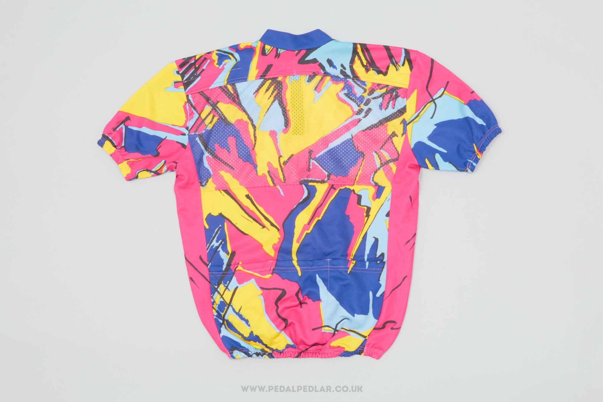 Multi coloured top cycling jersey