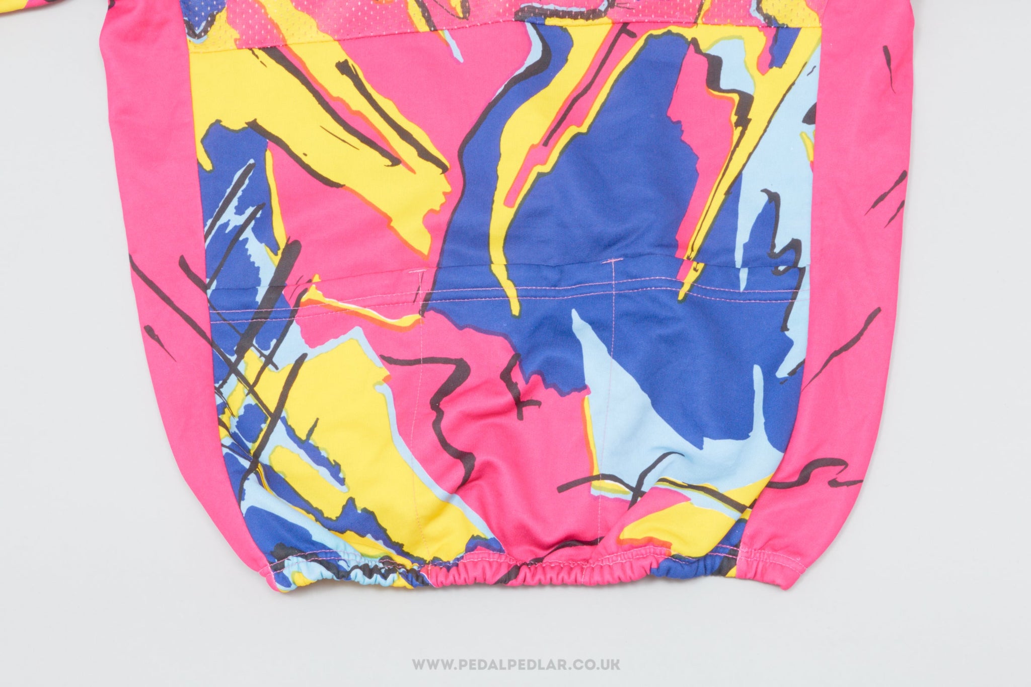 Multi-Coloured / Patterned Large Vintage Cycling Jersey - Pedal Pedlar - Clothing For Sale