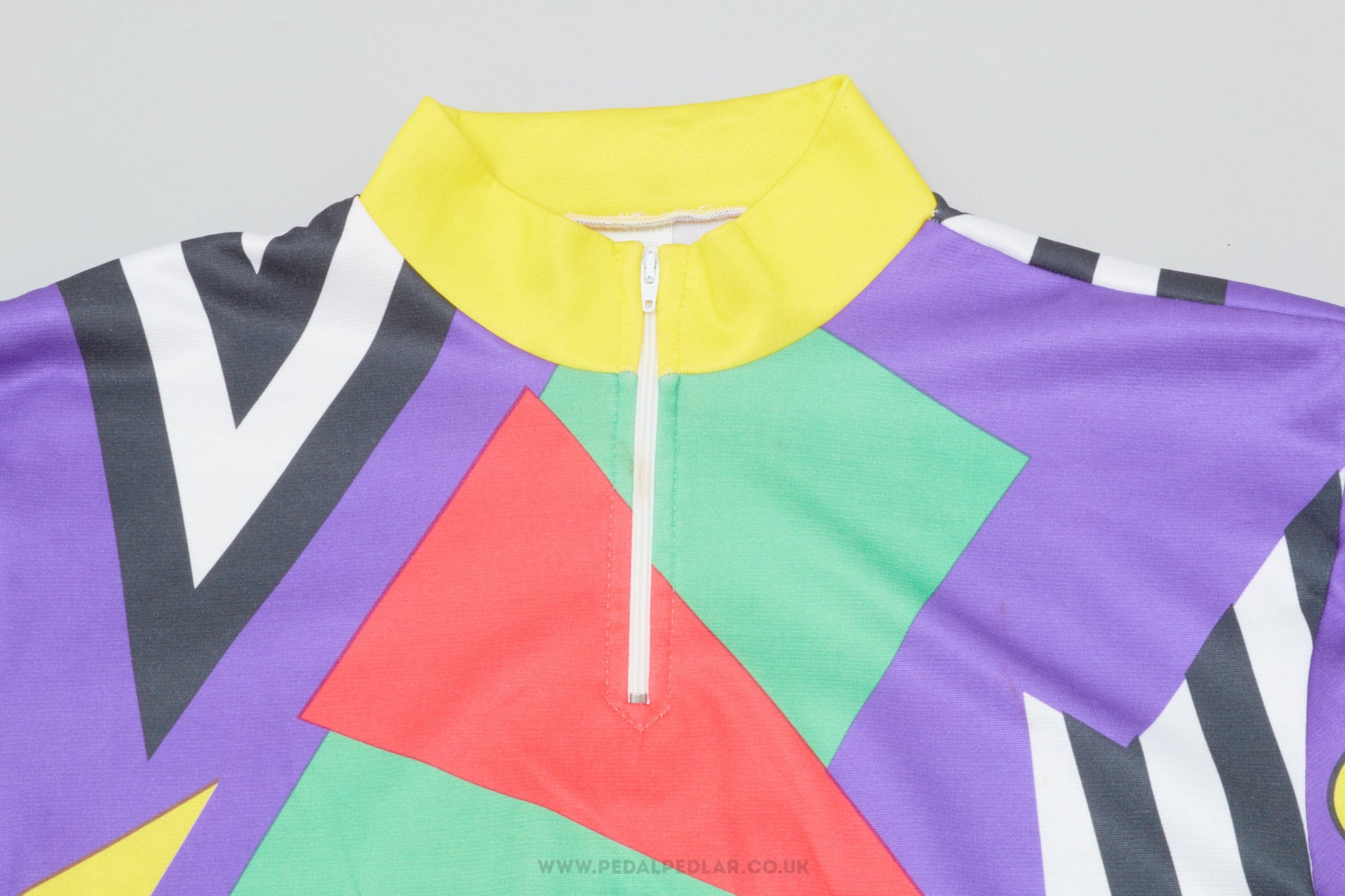 Multi coloured top cycling jersey
