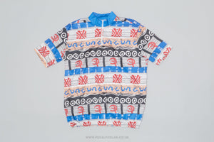 Multi-Coloured / Patterned XXL Classic Cycling Jersey - Pedal Pedlar - Clothing For Sale