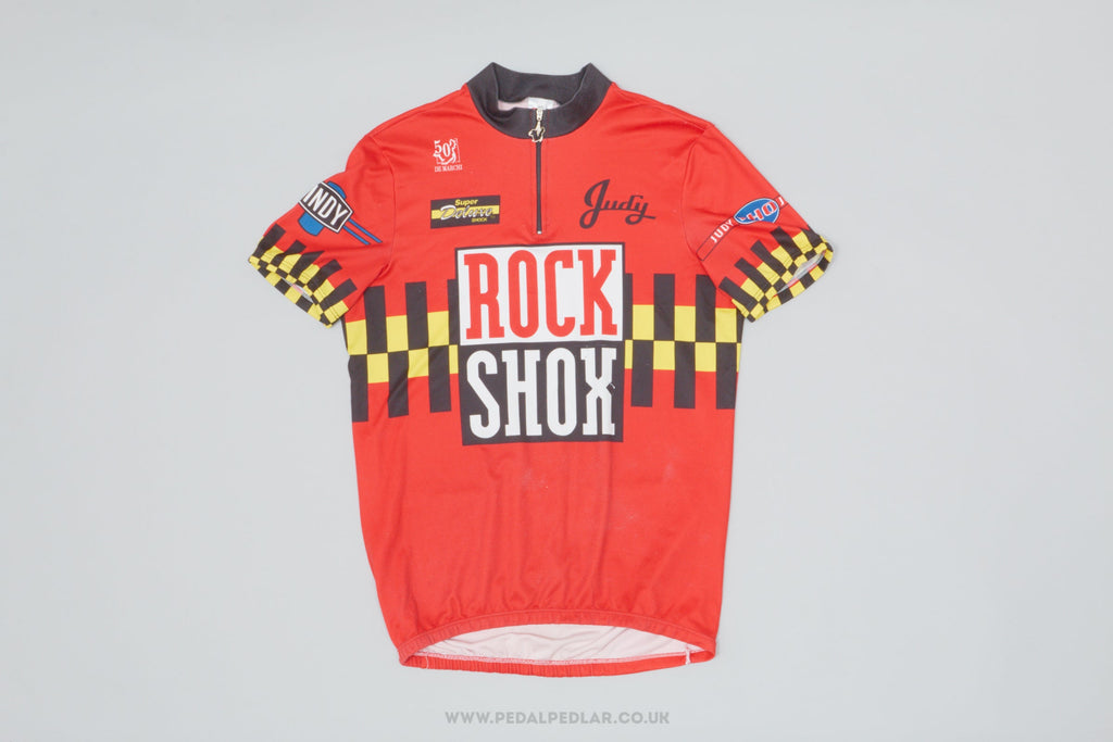 De Marchi Rock Shox Judy DHO Super Deluxe Indy Large Classic Cycling  Jersey