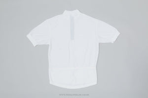 Plain White Medium Classic Cycling Jersey - Pedal Pedlar - Clothing For Sale