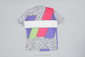 Gonso Multi Coloured / Patterned Large Vintage Cycling Jersey - Pedal Pedlar - Clothing For Sale
