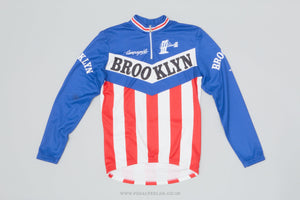 Giordana Brooklyn / Campagnolo Team Medium Classic Long Sleeved Cycling Jersey - Pedal Pedlar - Clothing For Sale