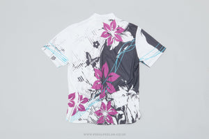 Nakamura Flowers & Butterflies Large Classic Cycling Jersey - Pedal Pedlar - Clothing For Sale