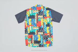 Memphis Style XL Vintage Cycling Jersey - Pedal Pedlar - Clothing For Sale