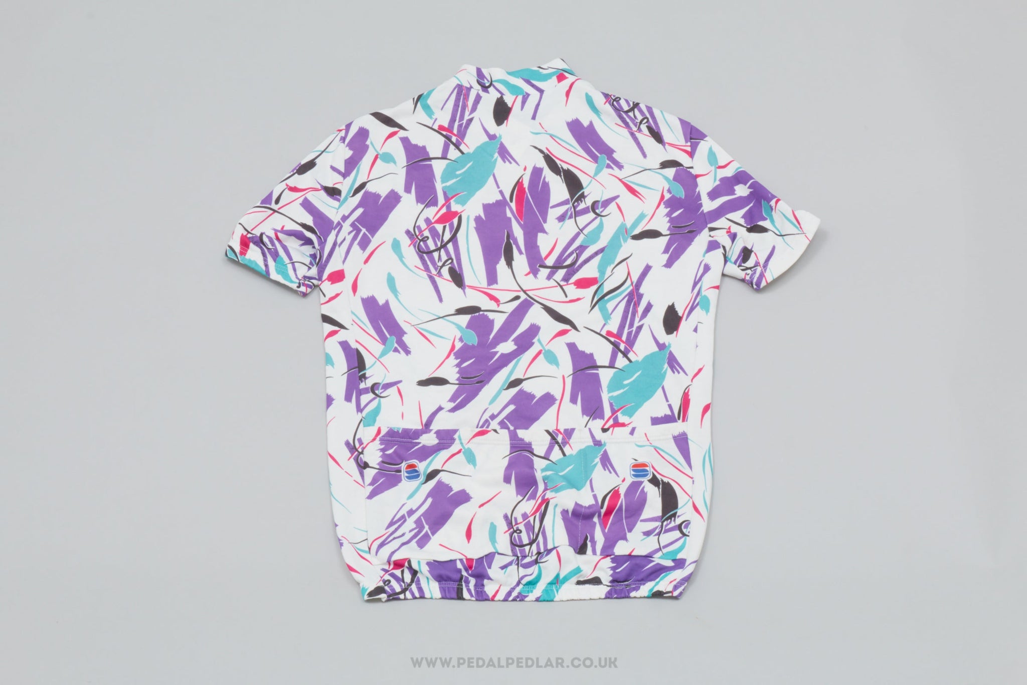Sportful Swirls and Squiggles Medium Vintage Cycling Jersey - Pedal Pedlar - Clothing For Sale