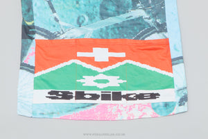 S Bike MTB Multi-Coloured Medium Vintage Cycling Jersey - Pedal Pedlar - Clothing For Sale