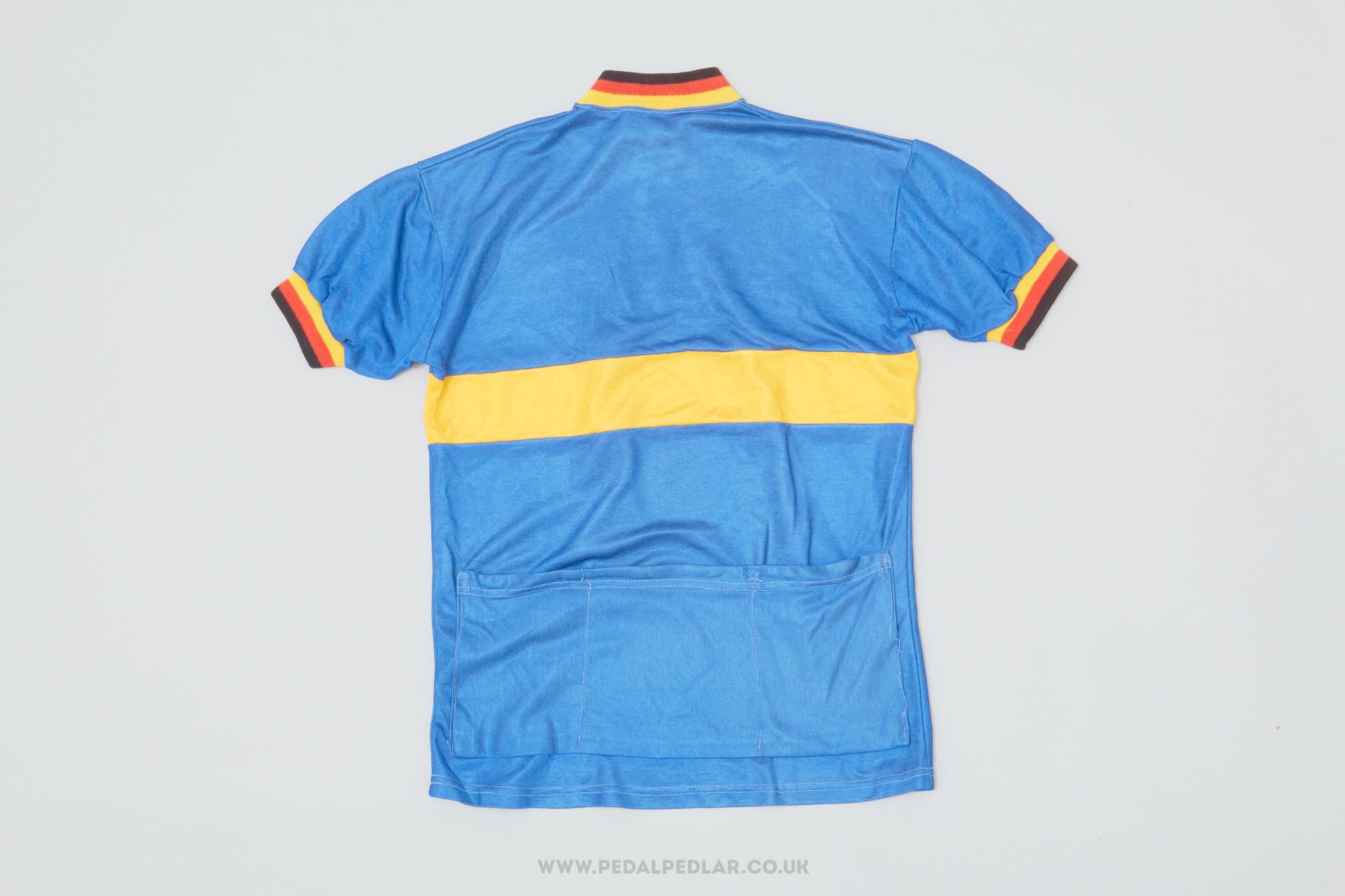 Red blue yellow clothes top