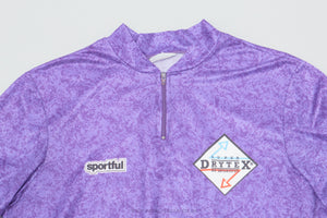 Sportful Purple Mottled Medium Vintage Cycling Jersey - Pedal Pedlar - Clothing For Sale