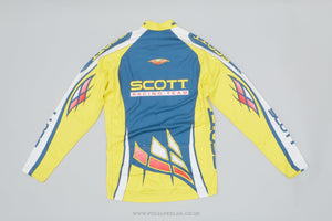 Scott Racing Team MTB Large Classic Long Sleeved Cycling Jersey - Pedal Pedlar - Clothing For Sale