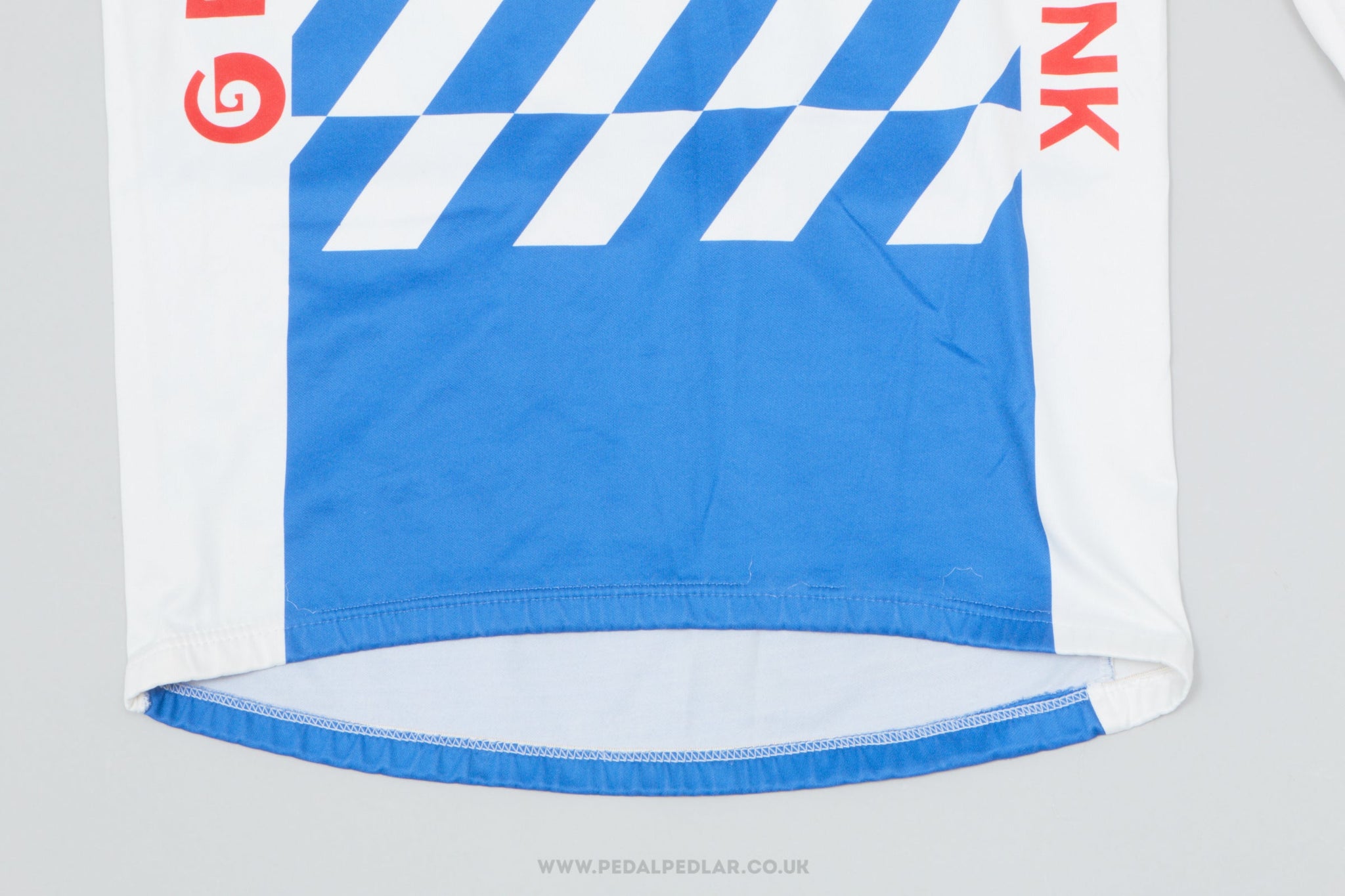 G Bank K.W.V. Medium Vintage Long Sleeved Cycling Jersey - Pedal Pedlar - Clothing For Sale